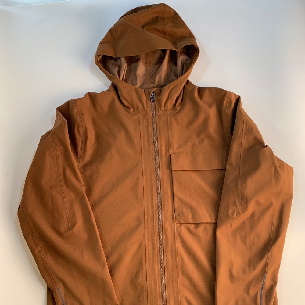Lululemon Outpour Stretchseal Raincoat Brown